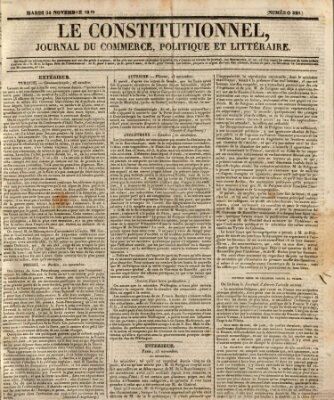 Le constitutionnel Dienstag 24. November 1829