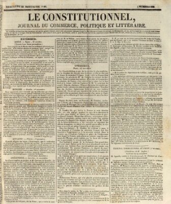 Le constitutionnel Mittwoch 25. November 1829