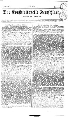 Das konstitutionelle Deutschland Dienstag 2. August 1831