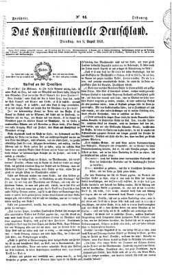 Das konstitutionelle Deutschland Dienstag 9. August 1831