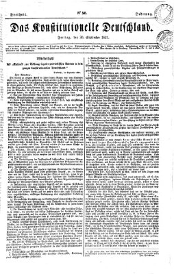 Das konstitutionelle Deutschland Freitag 30. September 1831