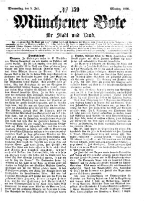 Münchener Bote für Stadt und Land Donnerstag 5. Juli 1860