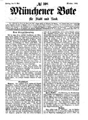 Münchener Bote für Stadt und Land Freitag 6. Mai 1864