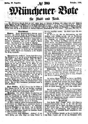 Münchener Bote für Stadt und Land Freitag 29. Dezember 1865