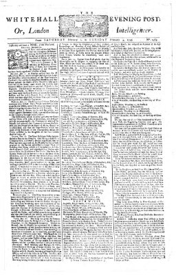 The Whitehall evening post or London intelligencer Samstag 1. Februar 1755