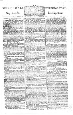 The Whitehall evening post or London intelligencer Donnerstag 6. Februar 1755