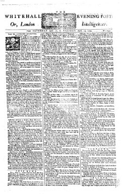 The Whitehall evening post or London intelligencer Dienstag 15. April 1755