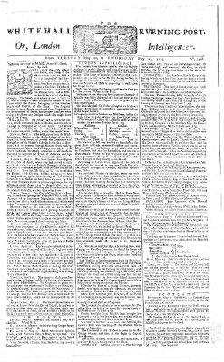 The Whitehall evening post or London intelligencer Donnerstag 22. Mai 1755