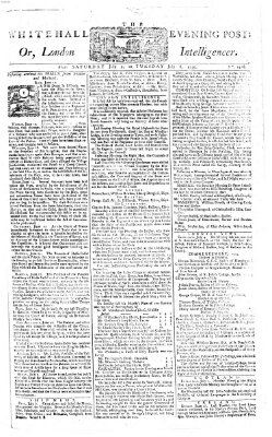 The Whitehall evening post or London intelligencer Sonntag 6. Juli 1755