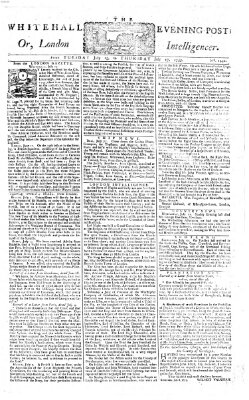 The Whitehall evening post or London intelligencer Mittwoch 16. Juli 1755