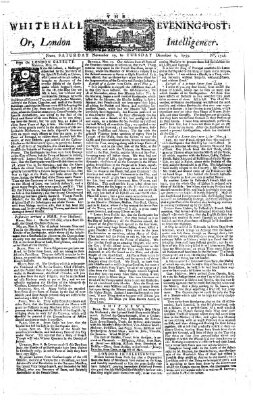 The Whitehall evening post or London intelligencer Samstag 29. November 1755