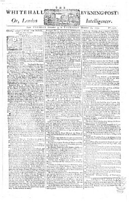 The Whitehall evening post or London intelligencer Dienstag 9. Dezember 1755