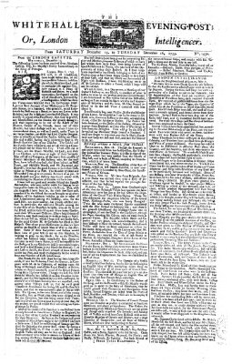 The Whitehall evening post or London intelligencer Montag 15. Dezember 1755