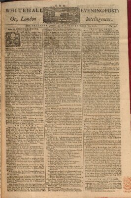 The Whitehall evening post or London intelligencer Samstag 17. Januar 1756