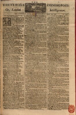 The Whitehall evening post or London intelligencer Mittwoch 28. Januar 1756