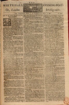 The Whitehall evening post or London intelligencer Donnerstag 4. März 1756