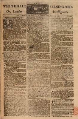 The Whitehall evening post or London intelligencer Freitag 5. März 1756