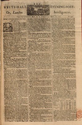 The Whitehall evening post or London intelligencer Sonntag 14. März 1756