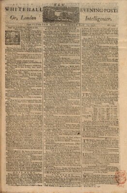 The Whitehall evening post or London intelligencer Samstag 20. März 1756