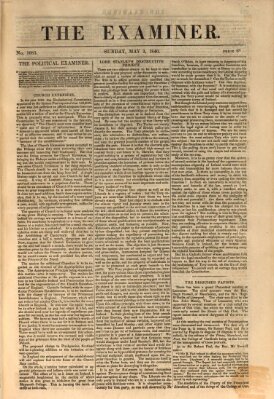 Examiner Sonntag 3. Mai 1840