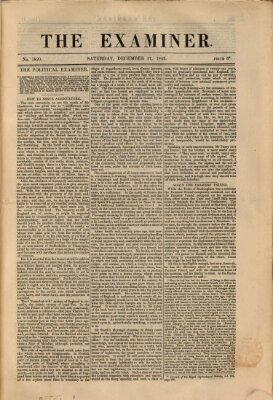 Examiner Samstag 17. Dezember 1842