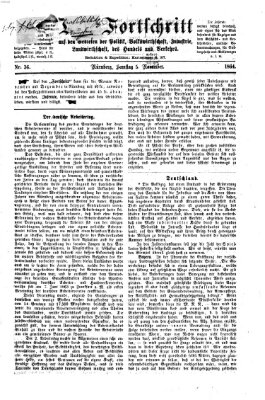 Der Fortschritt auf allen Gebieten des öffentlichen Lebens Samstag 5. November 1864