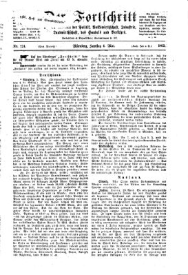 Der Fortschritt auf allen Gebieten des öffentlichen Lebens Samstag 6. Mai 1865