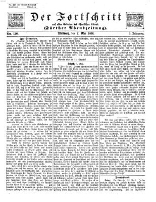 Der Fortschritt auf allen Gebieten des öffentlichen Lebens Mittwoch 2. Mai 1866