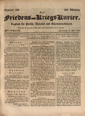 Der Friedens- u. Kriegs-Kurier (Nürnberger Friedens- und Kriegs-Kurier) Mittwoch 12. Mai 1830