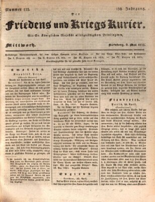 Der Friedens- u. Kriegs-Kurier (Nürnberger Friedens- und Kriegs-Kurier) Mittwoch 2. Mai 1832