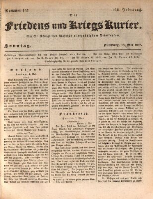 Der Friedens- u. Kriegs-Kurier (Nürnberger Friedens- und Kriegs-Kurier) Sonntag 13. Mai 1832