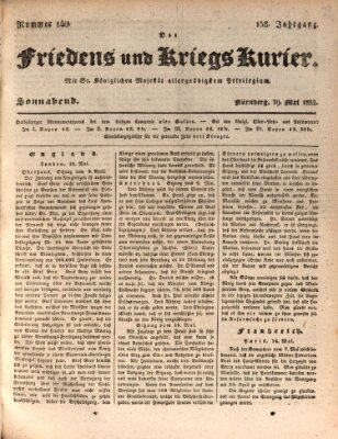 Der Friedens- u. Kriegs-Kurier (Nürnberger Friedens- und Kriegs-Kurier) Montag 19. März 1832