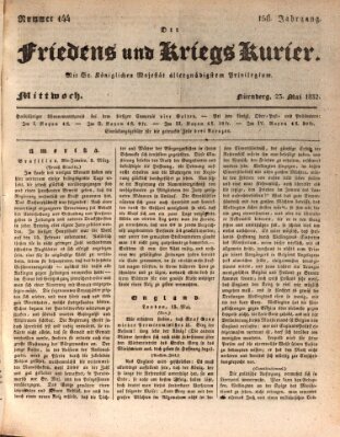 Der Friedens- u. Kriegs-Kurier (Nürnberger Friedens- und Kriegs-Kurier) Mittwoch 23. Mai 1832