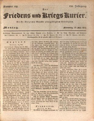 Der Friedens- u. Kriegs-Kurier (Nürnberger Friedens- und Kriegs-Kurier) Montag 28. Mai 1832