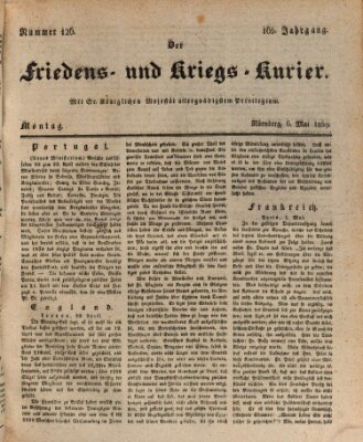 Der Friedens- u. Kriegs-Kurier (Nürnberger Friedens- und Kriegs-Kurier) Montag 6. Mai 1839