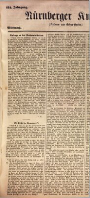 Nürnberger Kurier (Nürnberger Friedens- und Kriegs-Kurier) Mittwoch 4. Oktober 1848