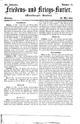 Nürnberger Friedens- und Kriegs-Kurier Sonntag 21. Mai 1854