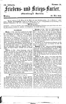 Nürnberger Friedens- und Kriegs-Kurier Montag 29. Mai 1854