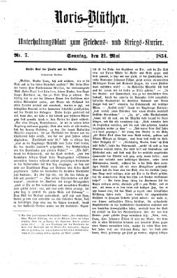 Nürnberger Friedens- und Kriegs-Kurier Sonntag 21. Mai 1854