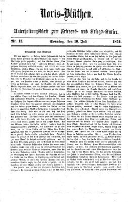 Nürnberger Friedens- und Kriegs-Kurier Sonntag 16. Juli 1854