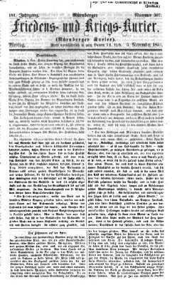 Nürnberger Friedens- und Kriegs-Kurier Montag 5. November 1855