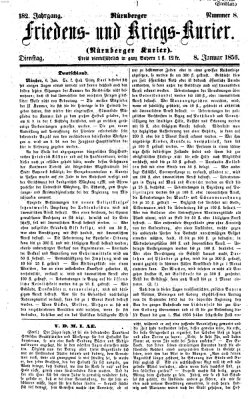 Nürnberger Friedens- und Kriegs-Kurier Dienstag 8. Januar 1856