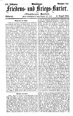 Nürnberger Friedens- und Kriegs-Kurier Mittwoch 6. August 1856