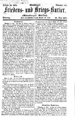 Nürnberger Friedens- und Kriegs-Kurier Sonntag 24. Mai 1857