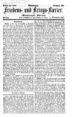 Nürnberger Friedens- und Kriegs-Kurier Freitag 6. November 1857