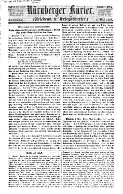 Nürnberger Kurier (Nürnberger Friedens- und Kriegs-Kurier) Donnerstag 6. Mai 1858