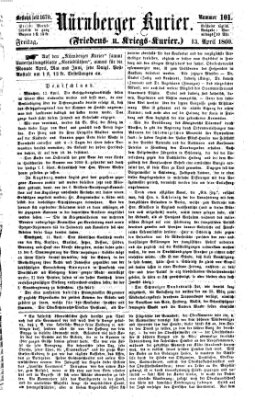 Nürnberger Kurier (Nürnberger Friedens- und Kriegs-Kurier) Freitag 13. April 1860