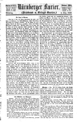 Nürnberger Kurier (Nürnberger Friedens- und Kriegs-Kurier) Montag 3. Dezember 1860