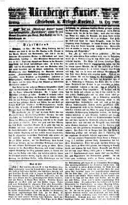 Nürnberger Kurier (Nürnberger Friedens- und Kriegs-Kurier) Freitag 14. Dezember 1860