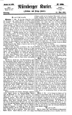 Nürnberger Kurier (Nürnberger Friedens- und Kriegs-Kurier) Sonntag 12. Mai 1861